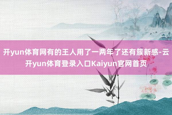 开yun体育网有的王人用了一两年了还有簇新感-云开yun体育登录入口Kaiyun官网首页